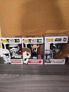 Funko Pop! Star Wars Lot of 3
